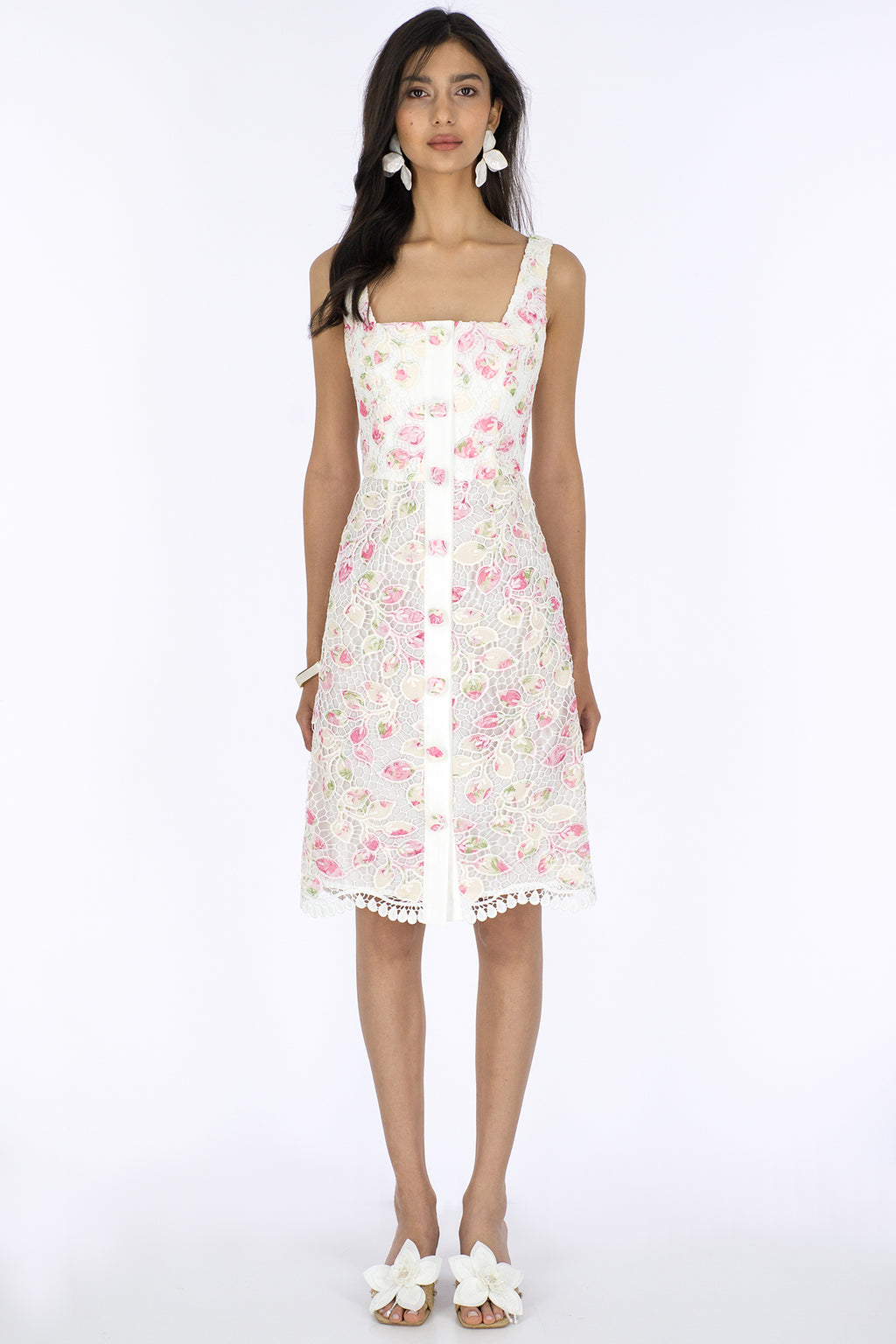 Haleia Cotton Candy Dantel Elbise