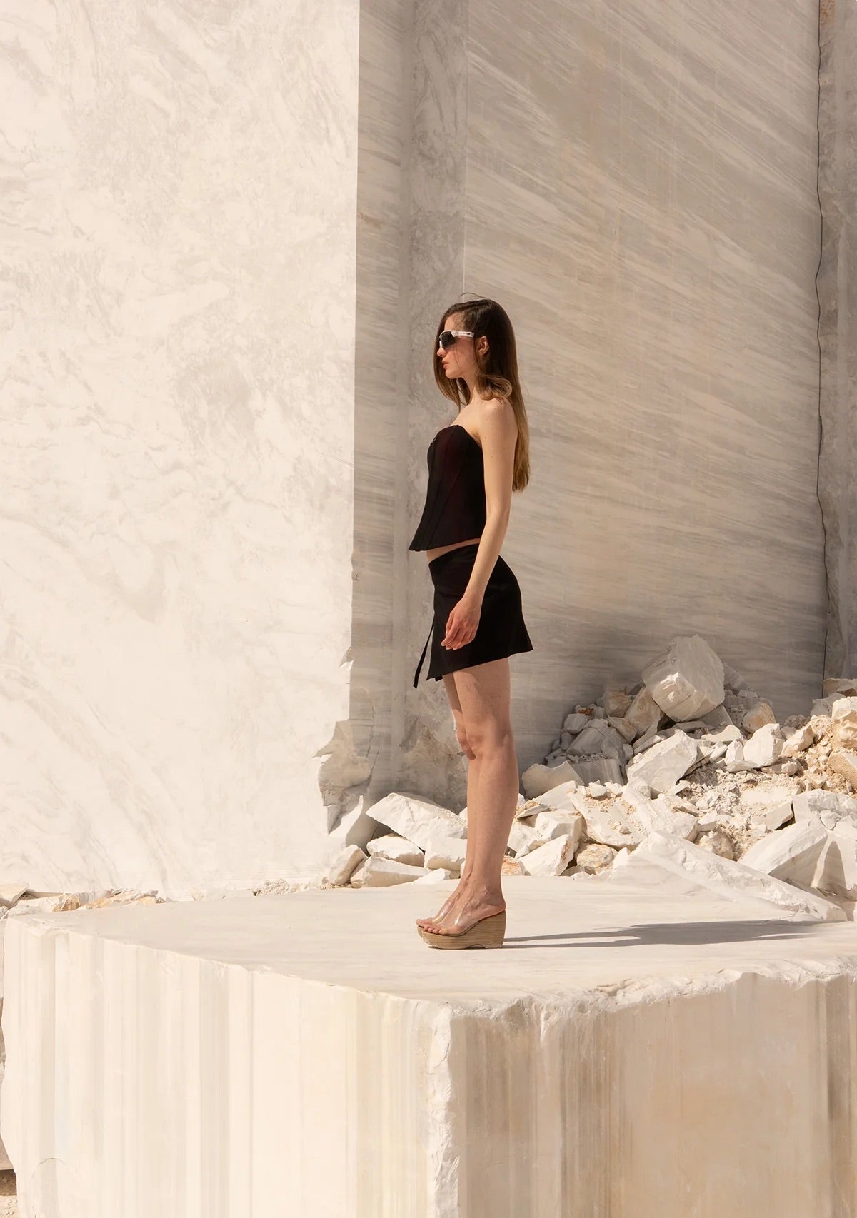 Tiny Önü Fermuarlı Sırtı Ayarlanabilir Balenli Korse