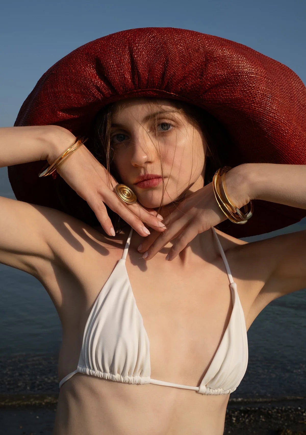 Tiny Üçgen İpli Bikini Üstü