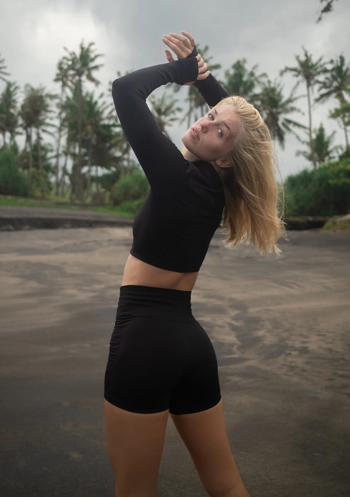 Tiny Yarım Fermuarlı Uzun Kollu Aktif Üst