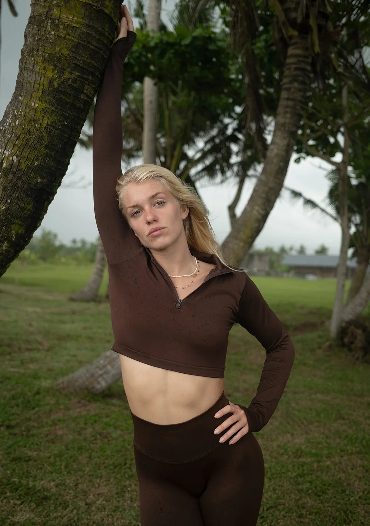 Tiny Yarım Fermuarlı Uzun Kollu Aktif Üst