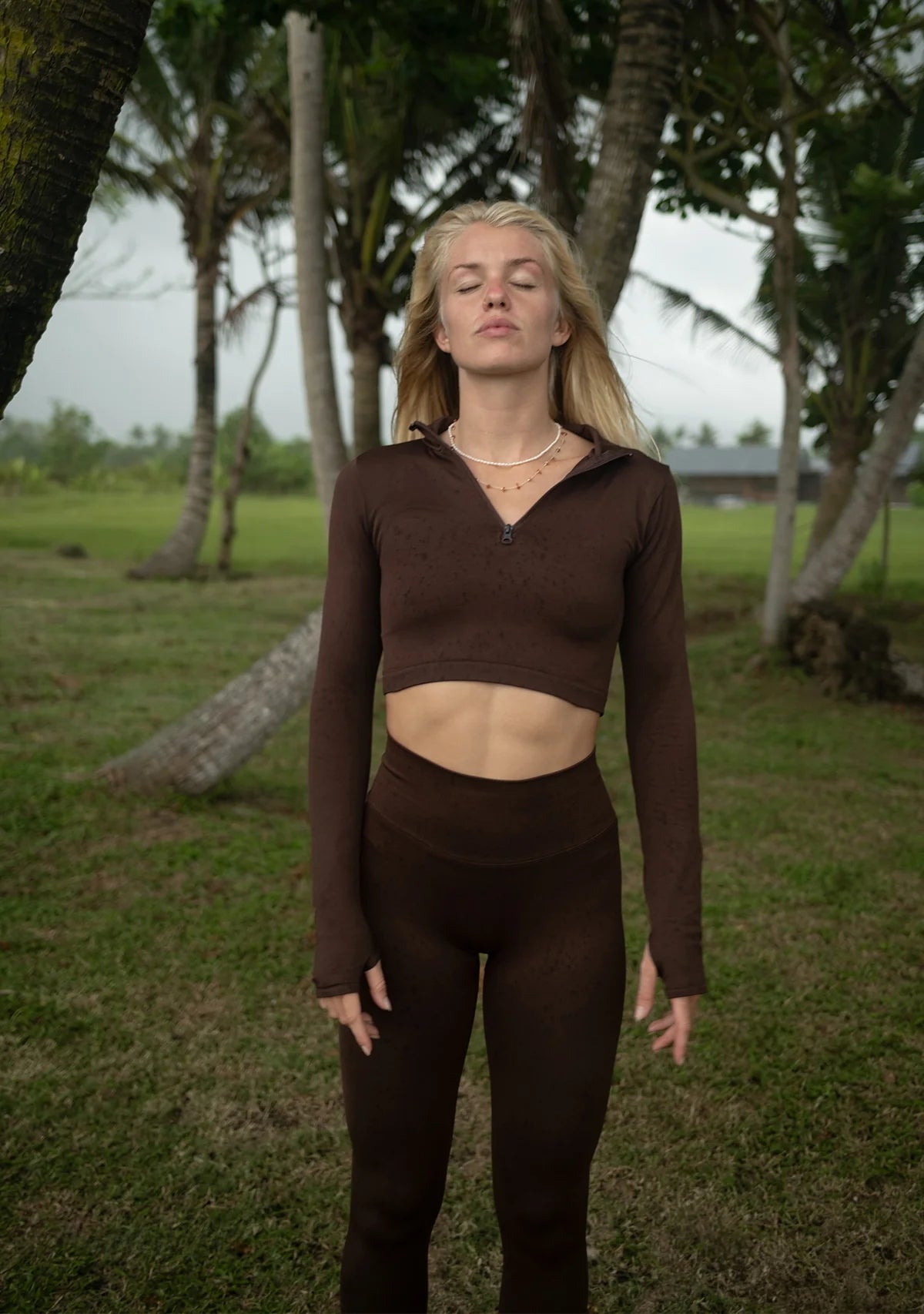 Tiny Yarım Fermuarlı Uzun Kollu Aktif Üst