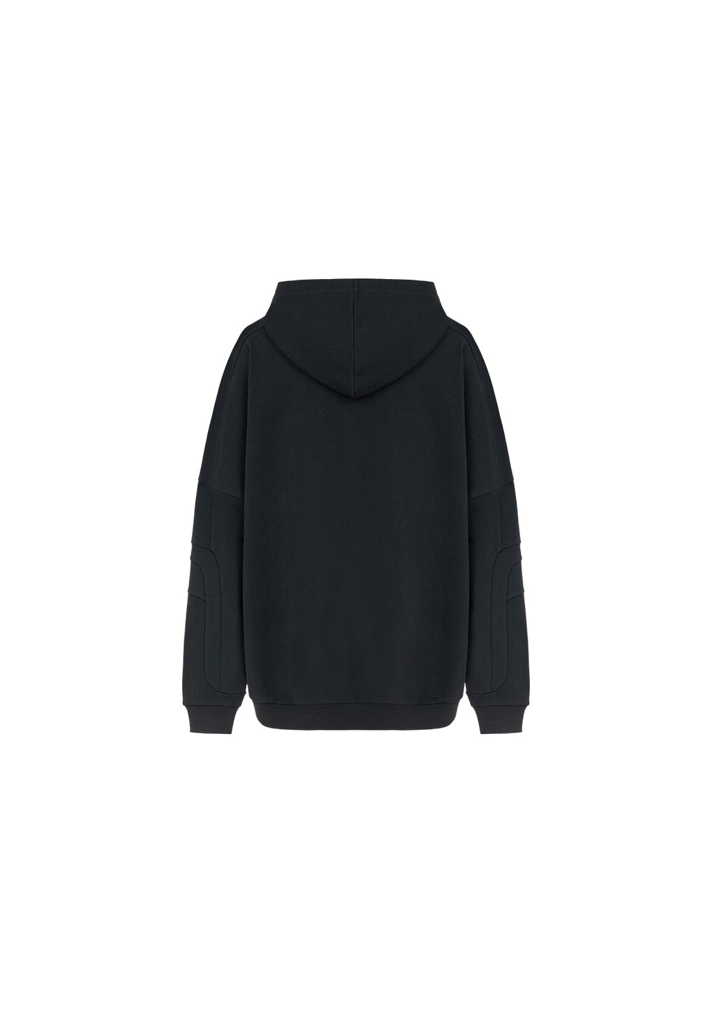 Tiny Dikiş Detaylı Kapüşonlu Oversize Siyah Sweatshirt görünüm 12