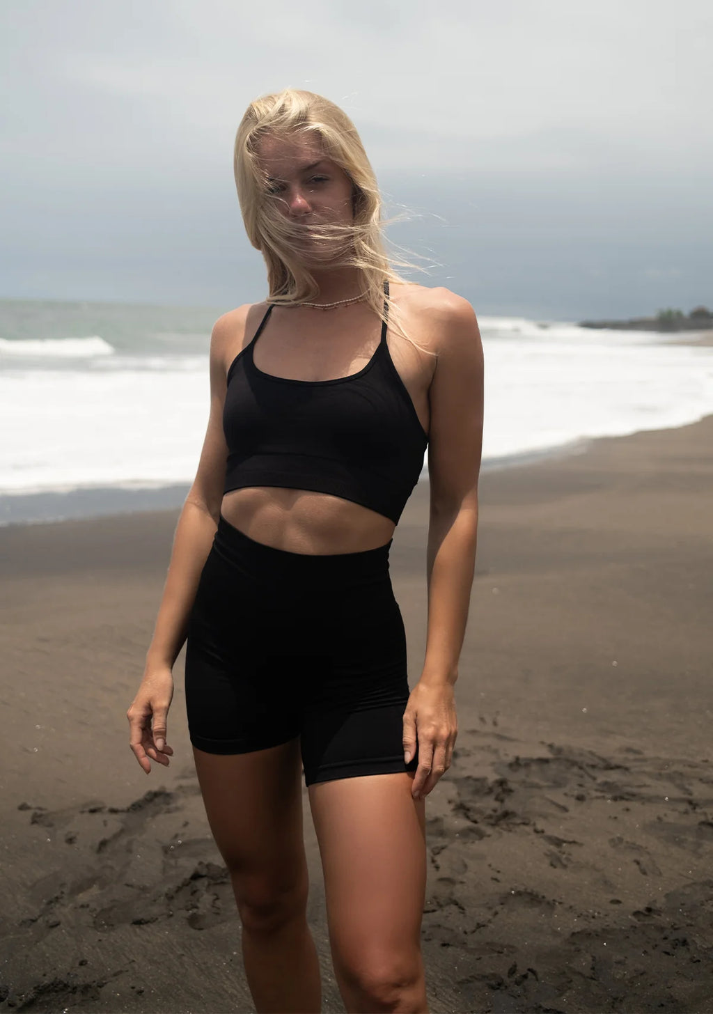 Tiny Kalın Kemerli Dikişsiz Spor Şort