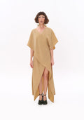 Tiny Bej Luxe Tencel™ Elbise ana görünüm