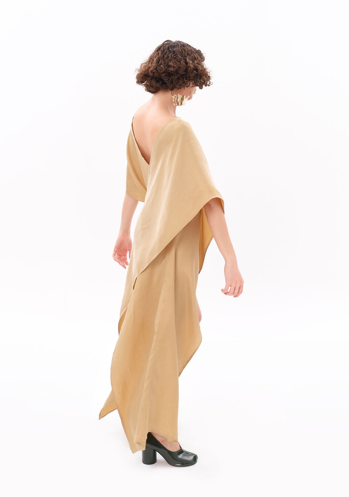 Tiny Bej Luxe Tencel™ Elbise görünüm 7