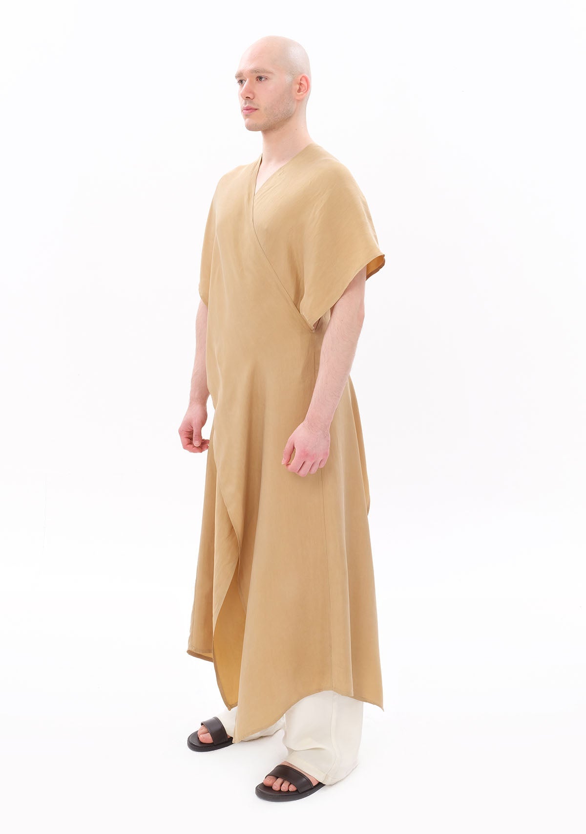 Tiny Bej Luxe Tencel™ Elbise görünüm 11