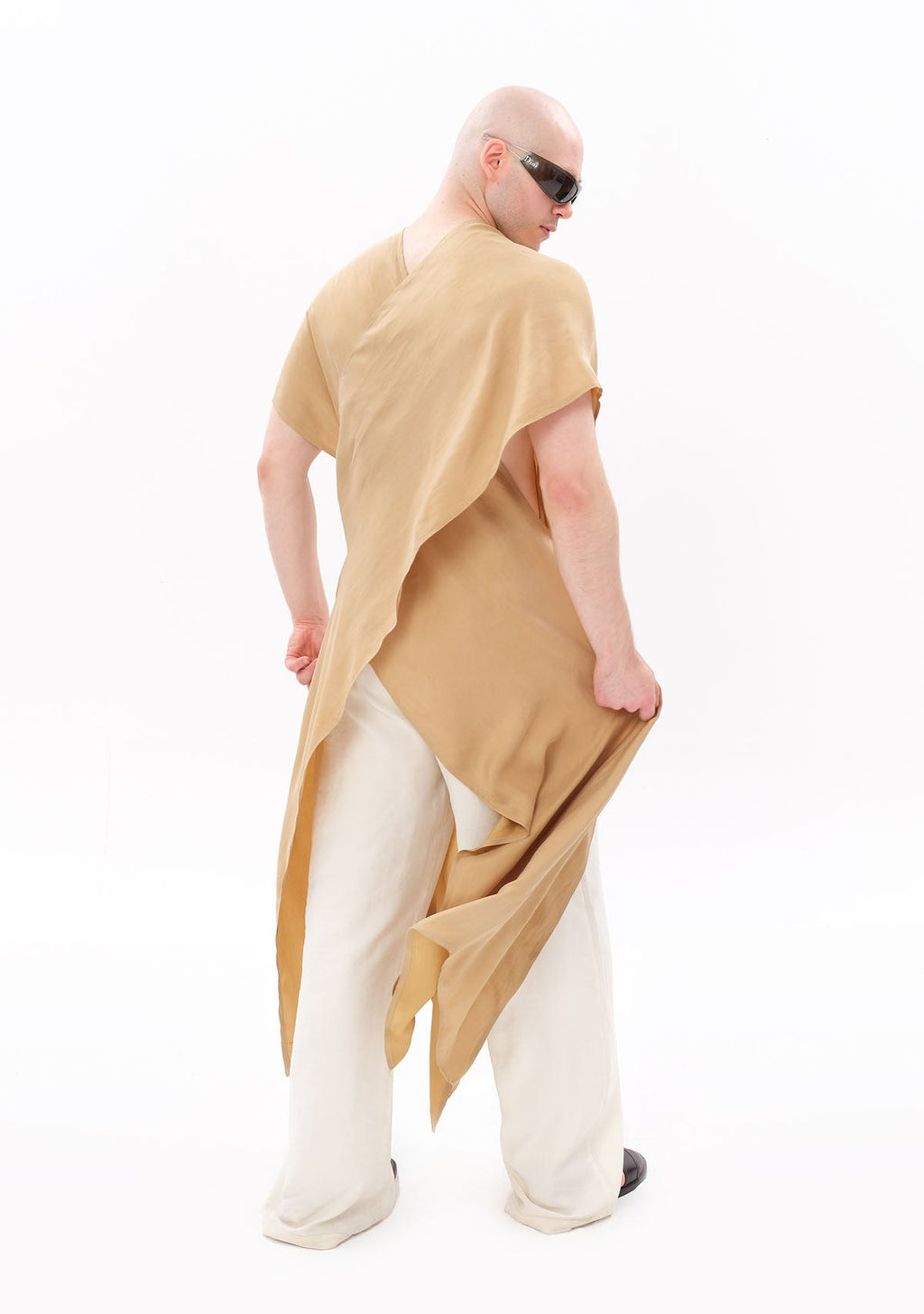 Tiny Bej Luxe Tencel™ Elbise görünüm 14