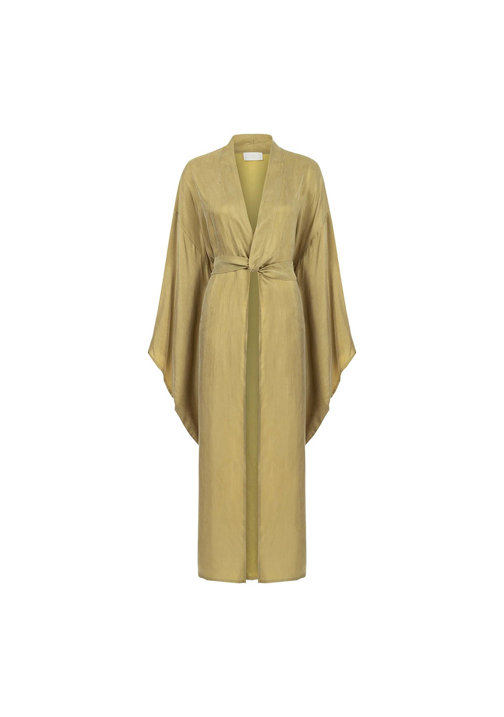 Tiny Açık Yeşil Luxe Tencel™ Kimono görünüm 18