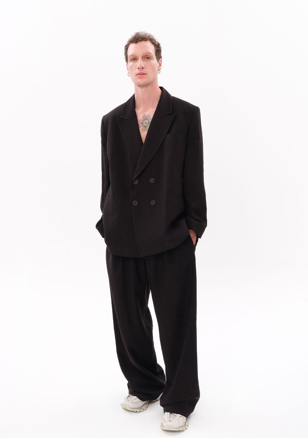Tiny Siyah Tencel™ Blazer ana görünüm