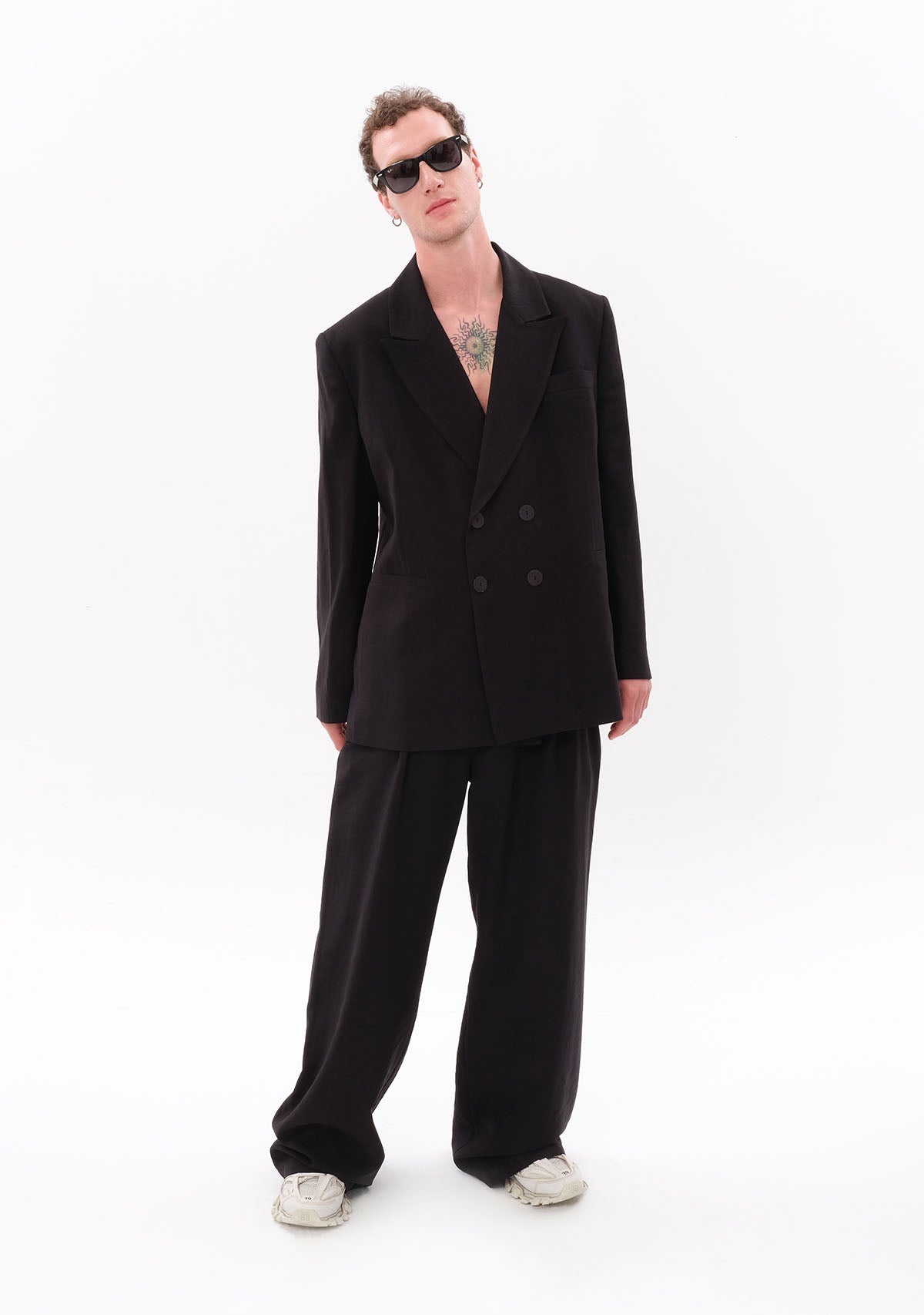 Tiny Siyah Tencel™ Blazer görünüm 12