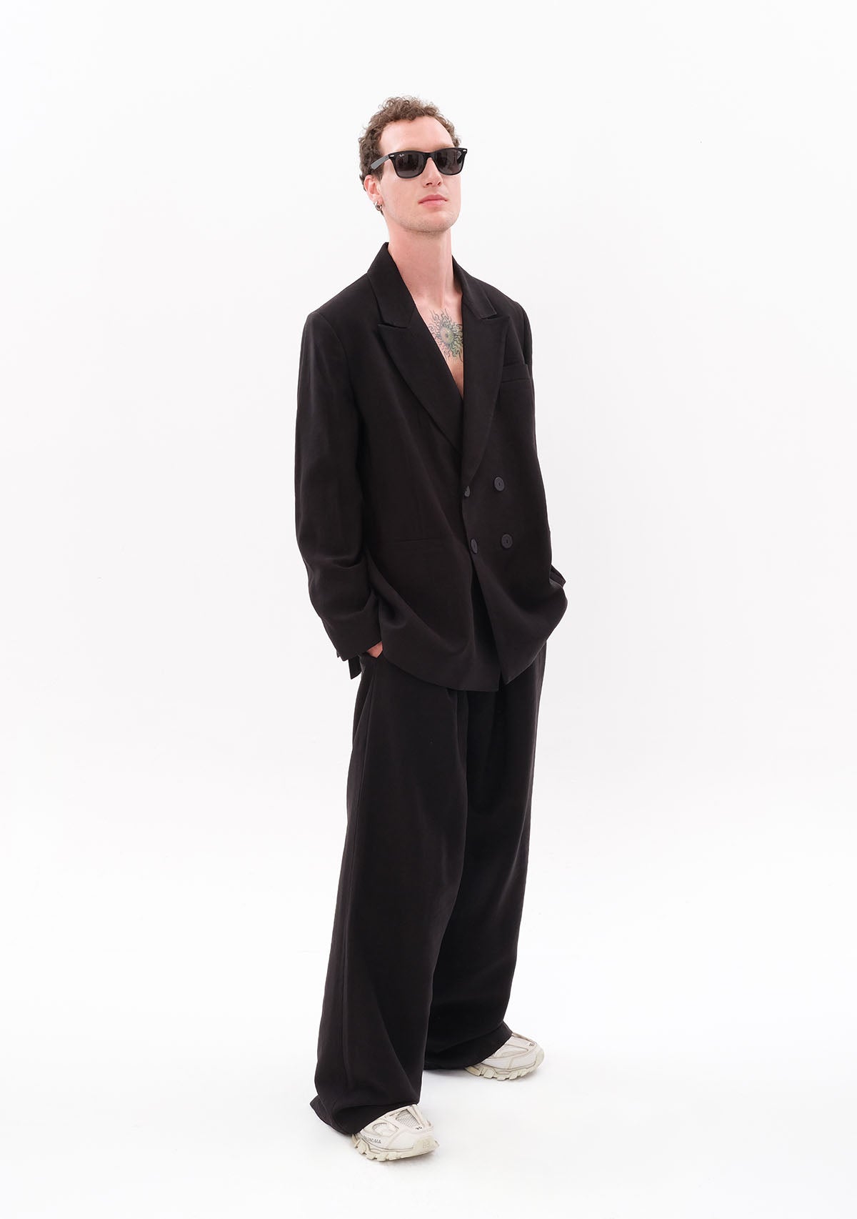 Tiny Siyah Tencel™ Blazer görünüm 9