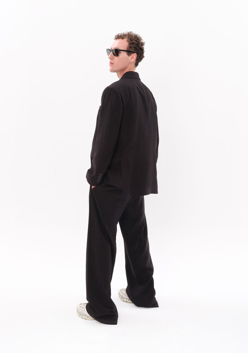 Tiny Siyah Tencel™ Blazer görünüm 11