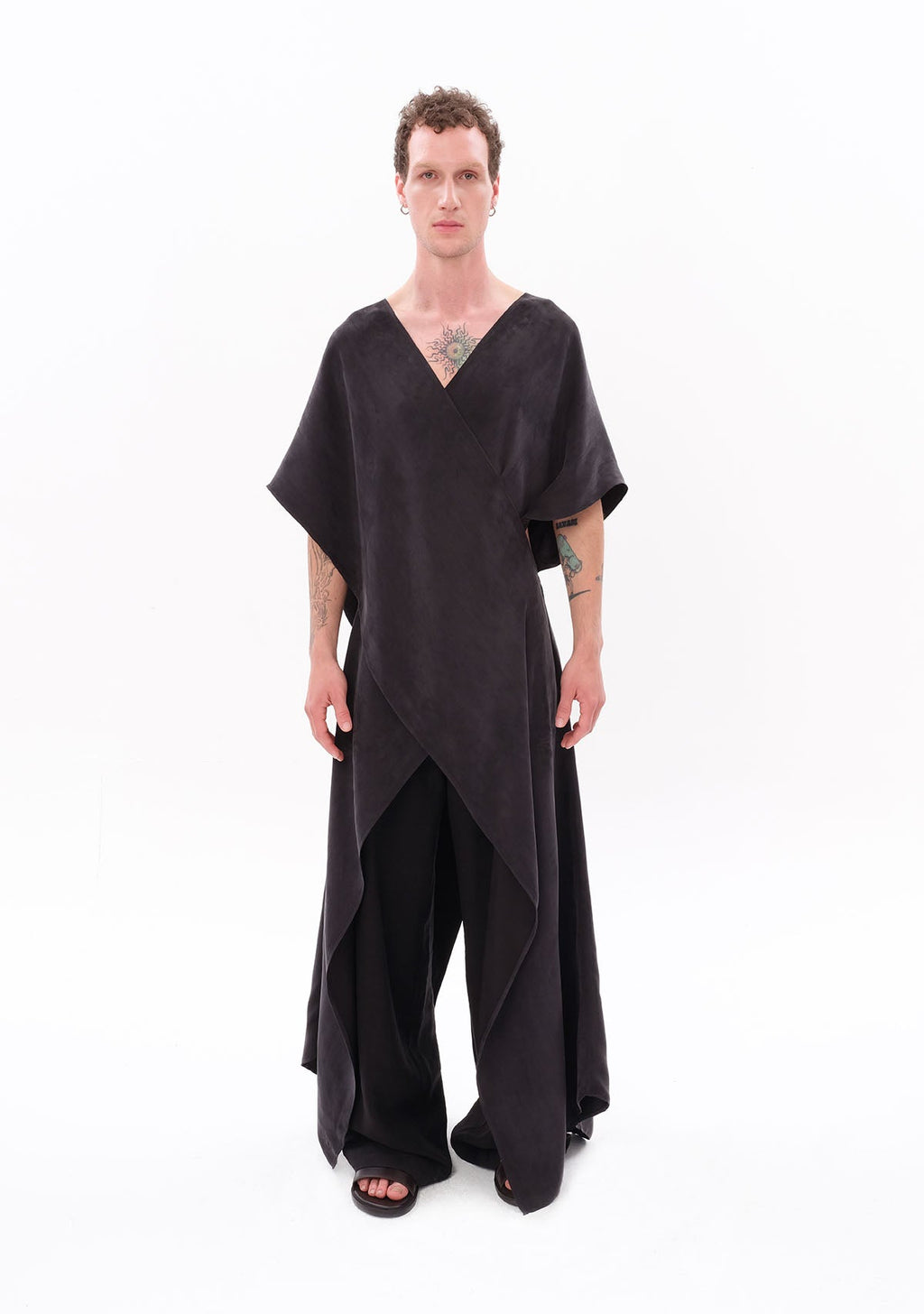 Tiny Antrasit Luxe Tencel™ Elbise görünüm 9