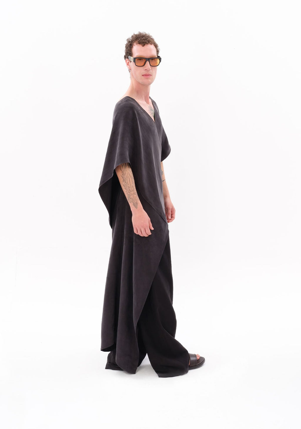 Tiny Antrasit Luxe Tencel™ Elbise görünüm 12