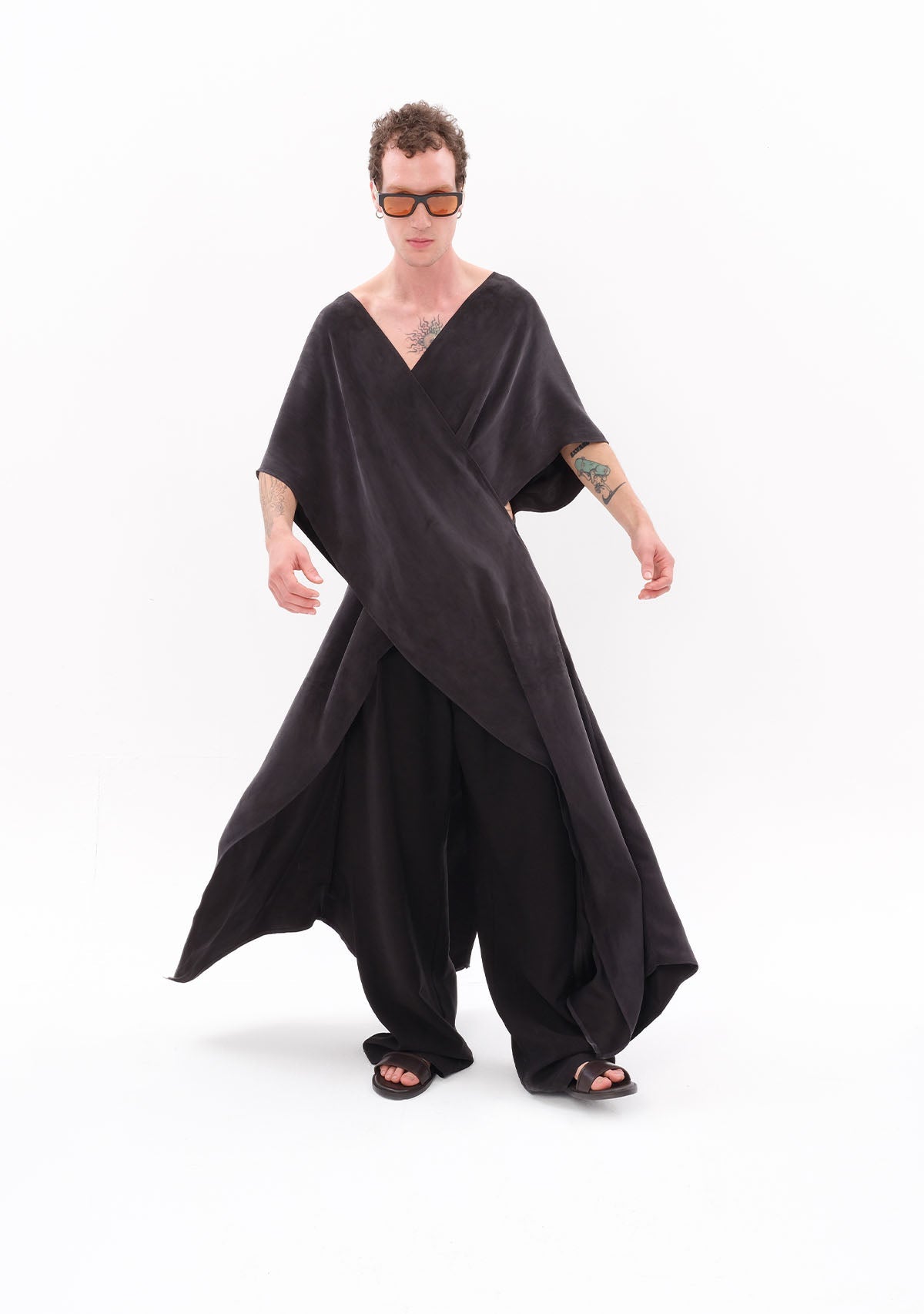 Tiny Antrasit Luxe Tencel™ Elbise görünüm 11