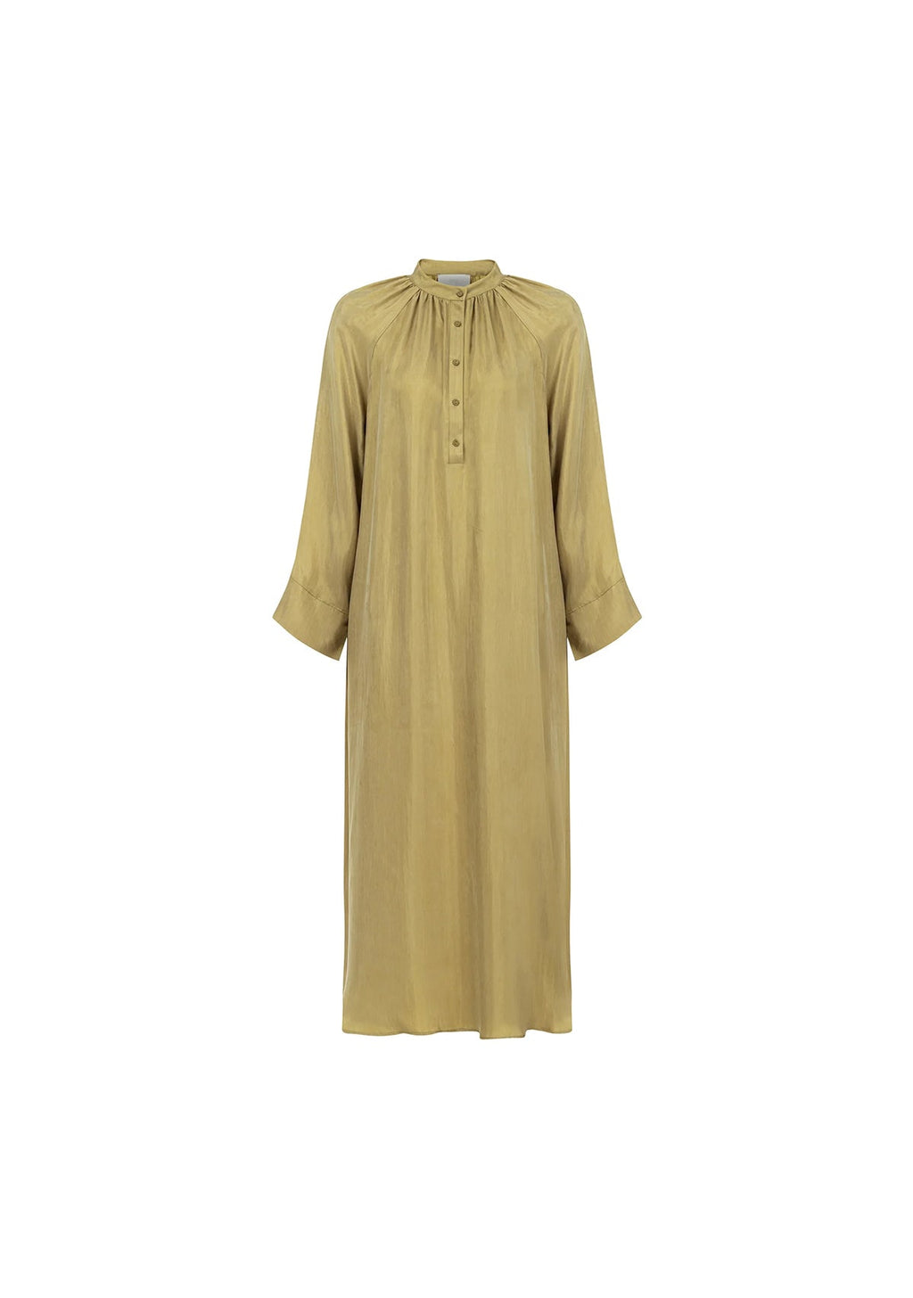 Tiny Bej Luxe Tencel™ Reglan Kol Elbise görünüm 16