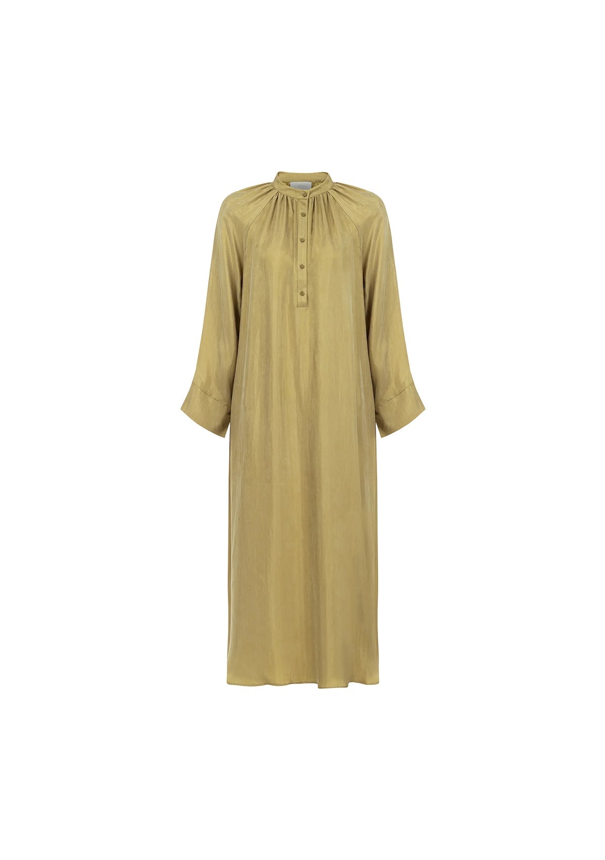 Tiny Bej Luxe Tencel™ Reglan Kol Elbise görünüm 16