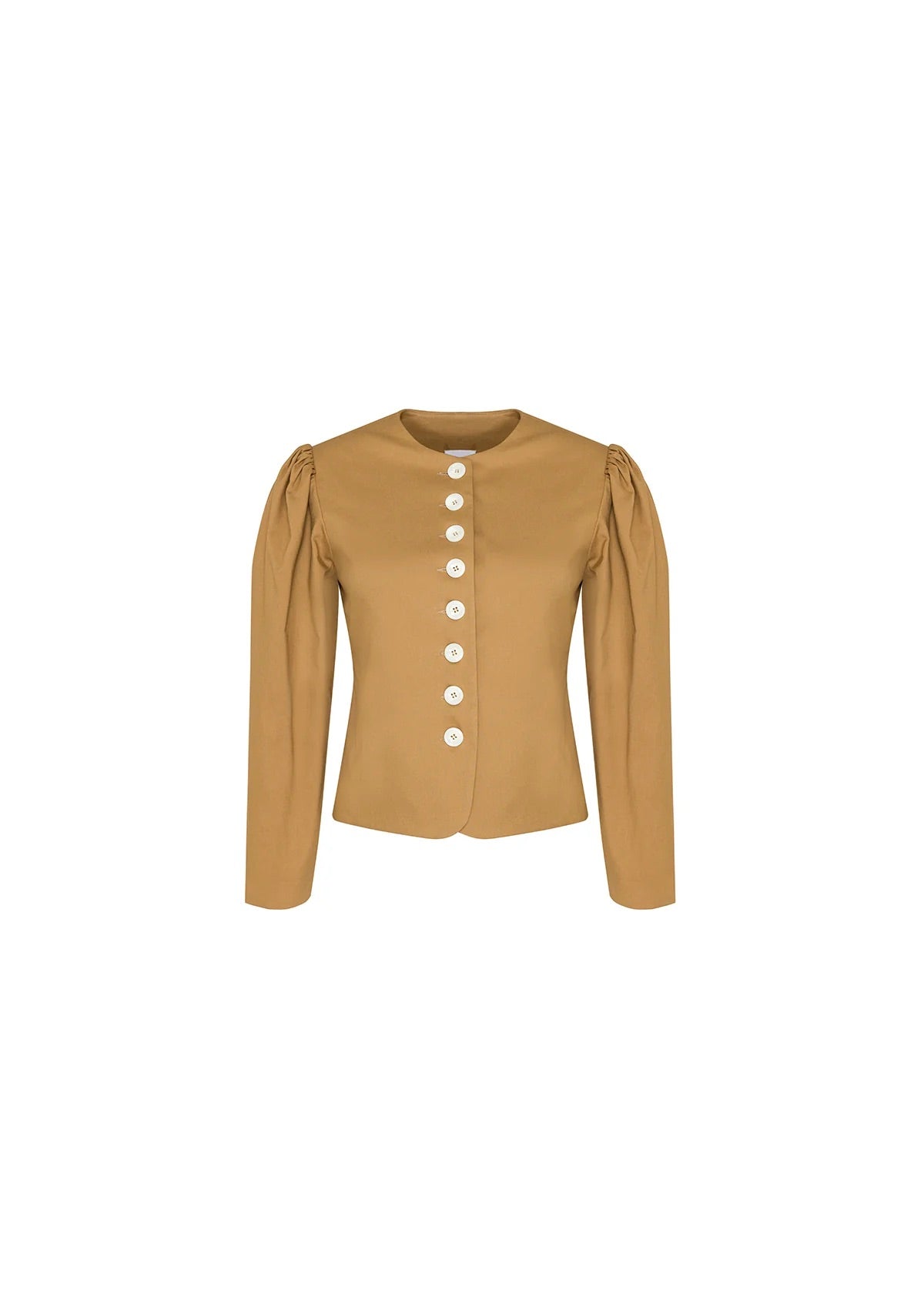 Tiny Önü Düğmeli Vatkalı Büzgülü Ceket