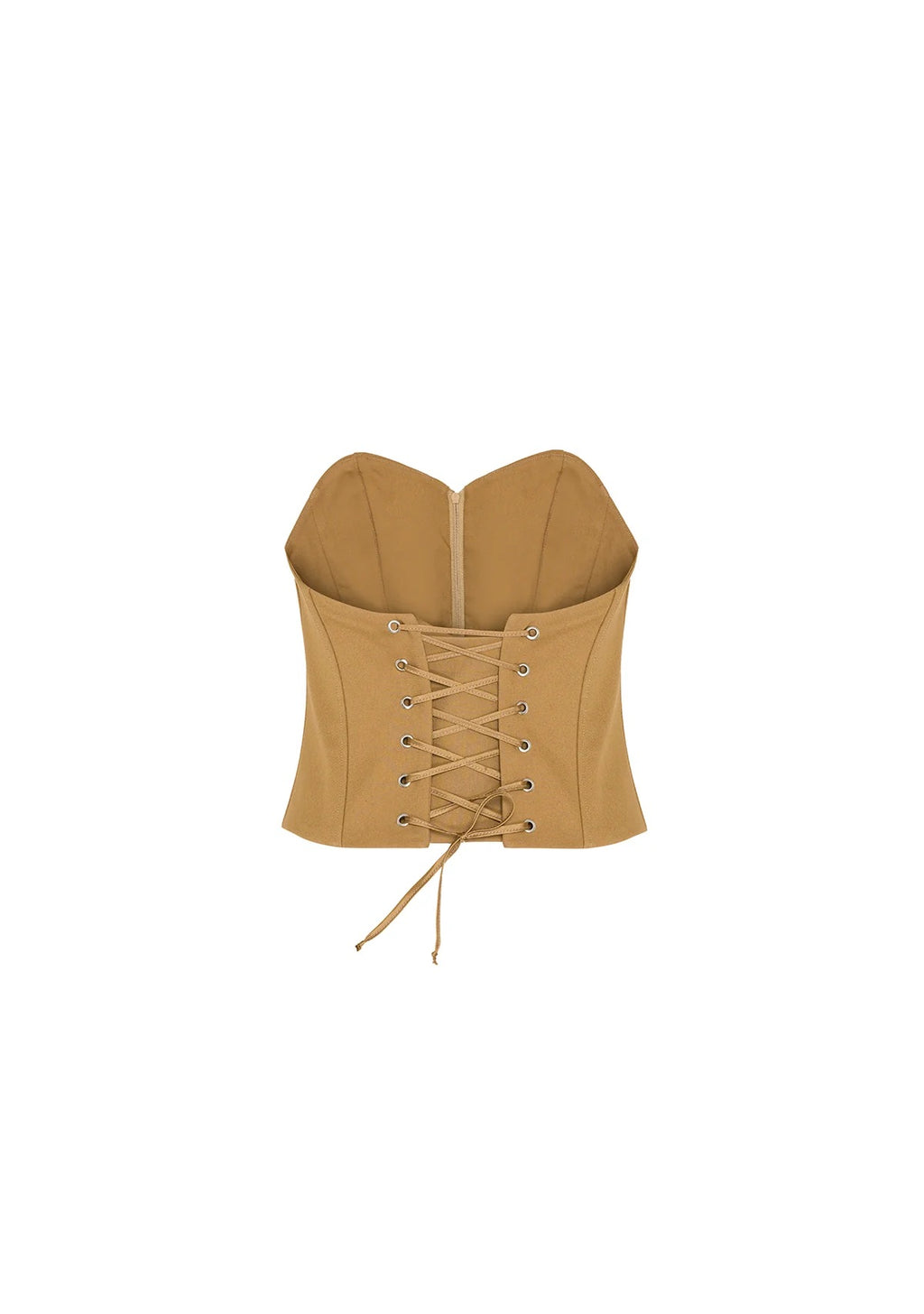 Tiny Önü Fermuarlı Sırtı Ayarlanabilir Balenli Korse