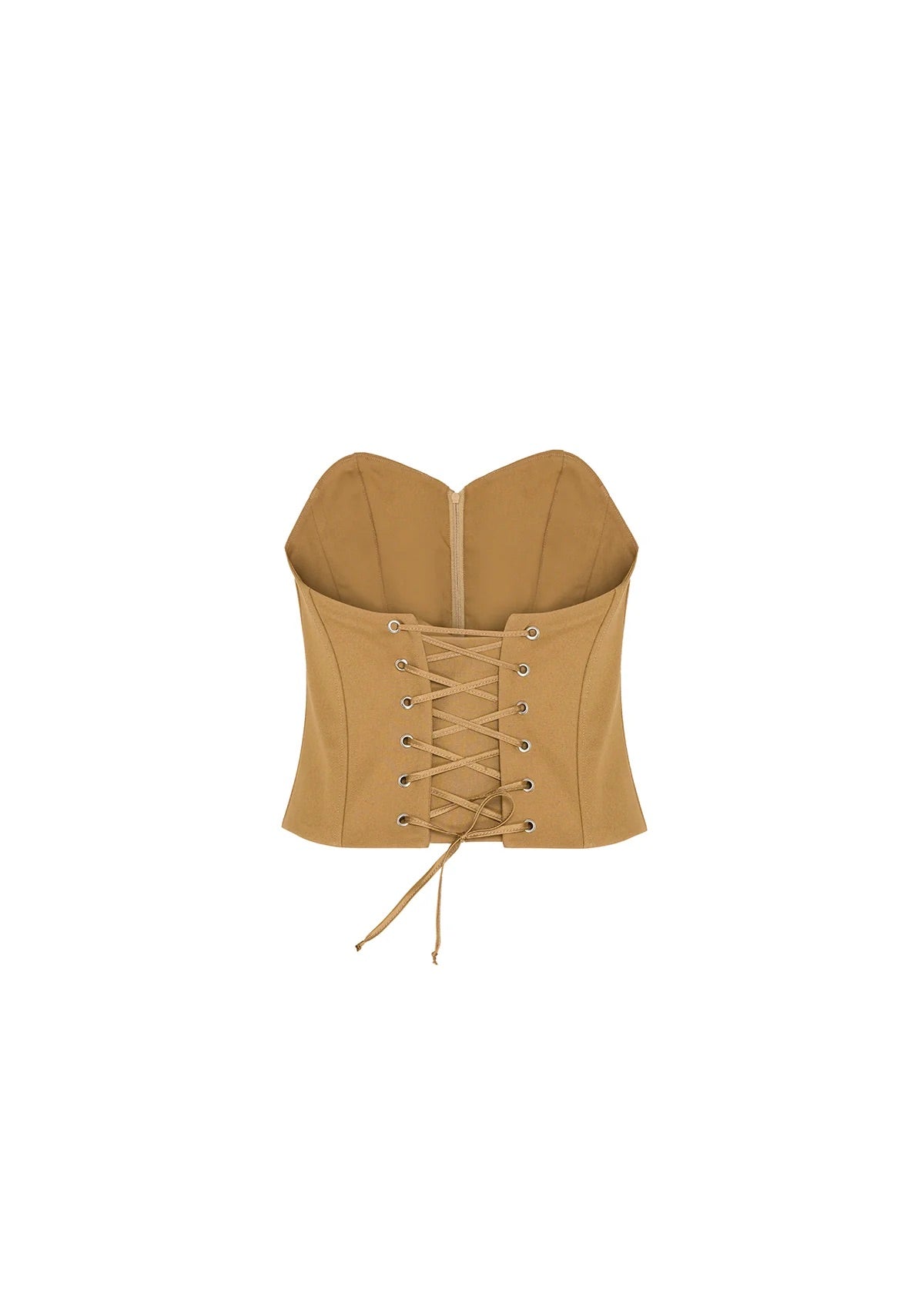 Tiny Önü Fermuarlı Sırtı Ayarlanabilir Balenli Korse