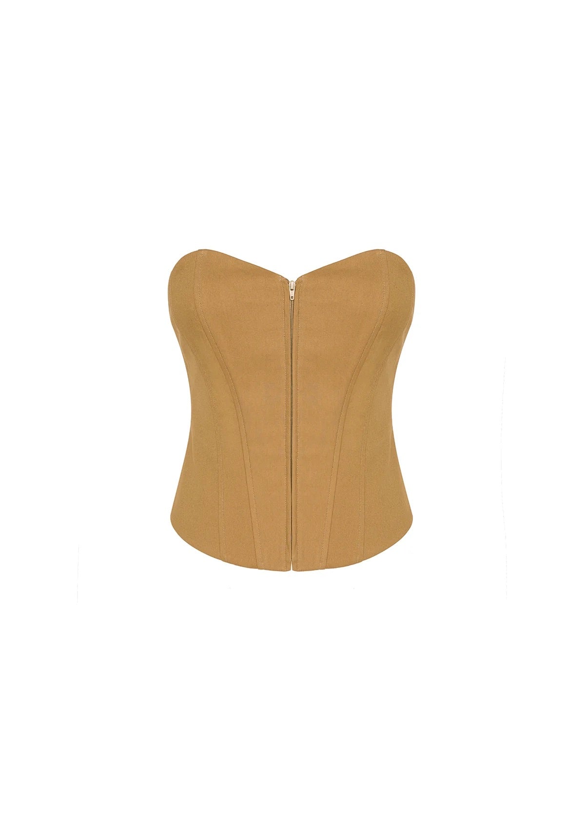 Tiny Önü Fermuarlı Sırtı Ayarlanabilir Balenli Korse