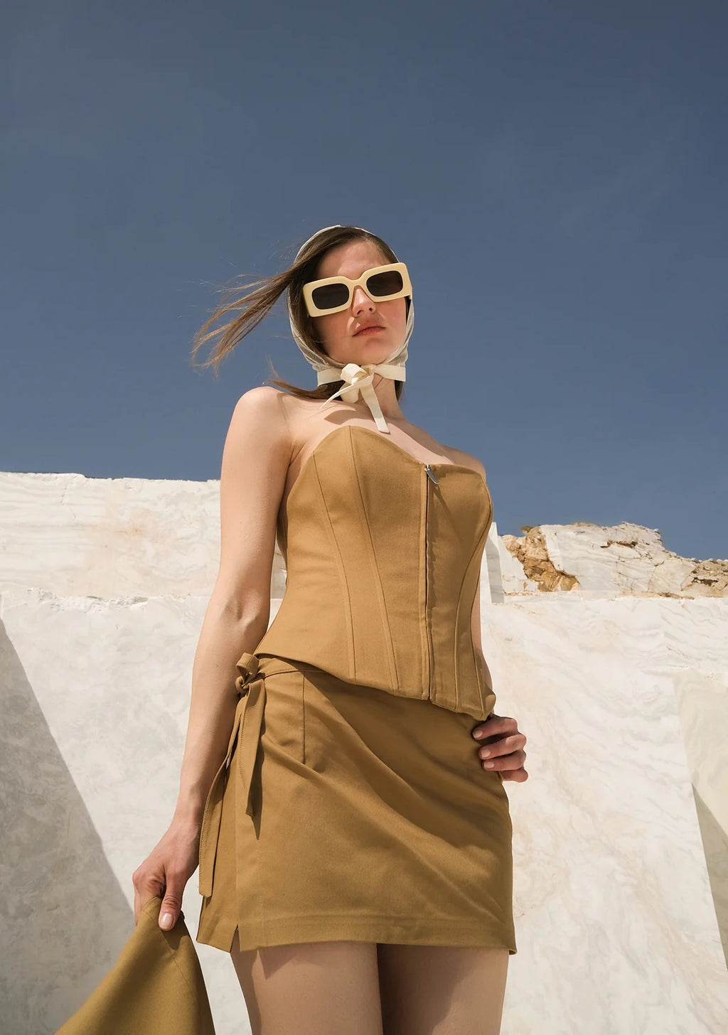 Tiny Önü Fermuarlı Sırtı Ayarlanabilir Balenli Korse