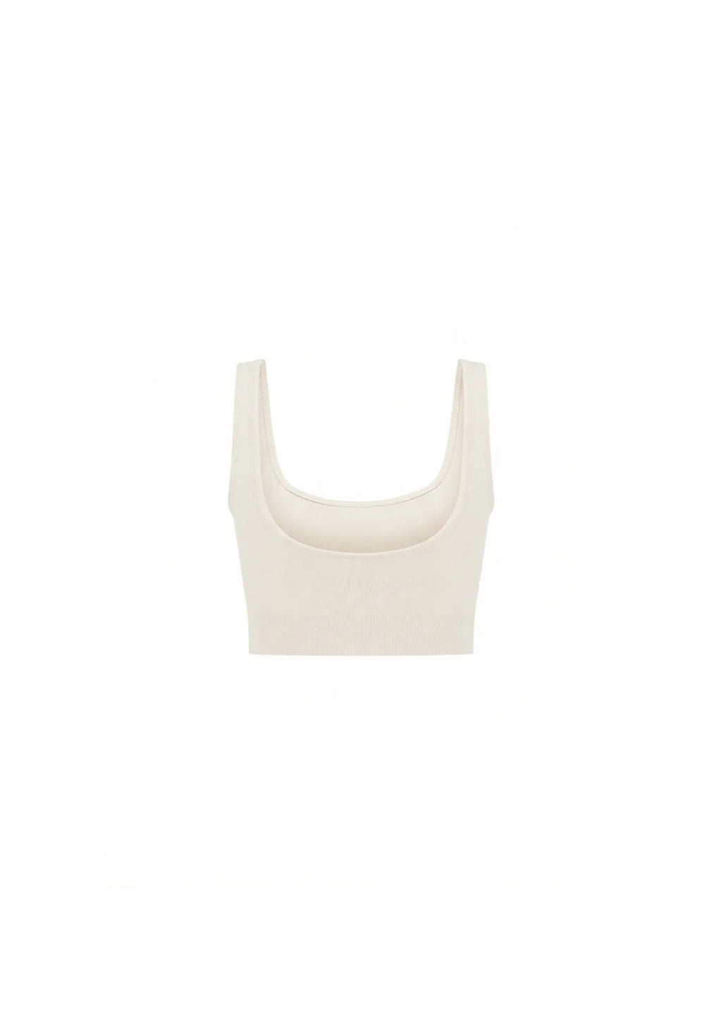 Tiny U Yaka Kalın Askılı Dikişsiz Spor Büstiyer