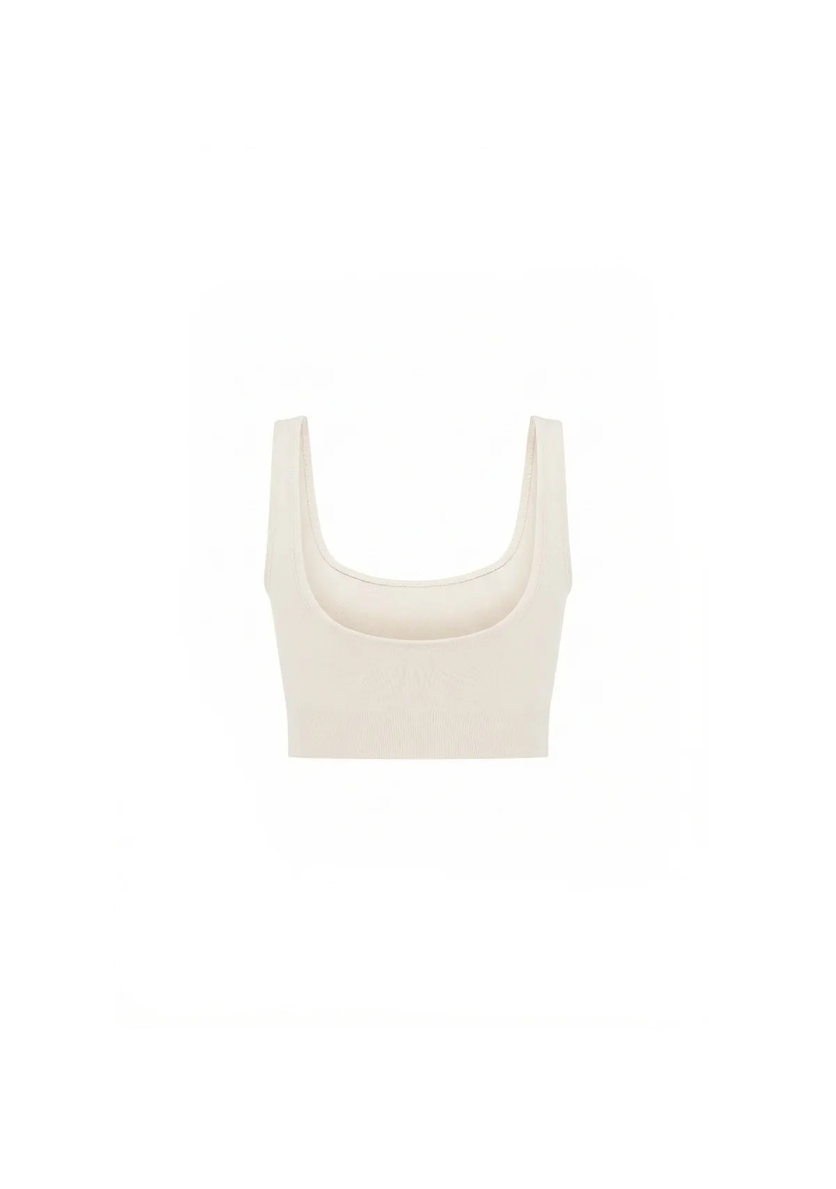 Tiny U Yaka Kalın Askılı Dikişsiz Spor Büstiyer