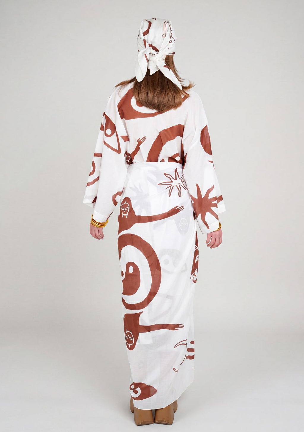 Tiny Yin Yang Light Ritual Kimono görünüm 2