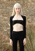Tiny Siyah Esnek Bolero ana görünüm
