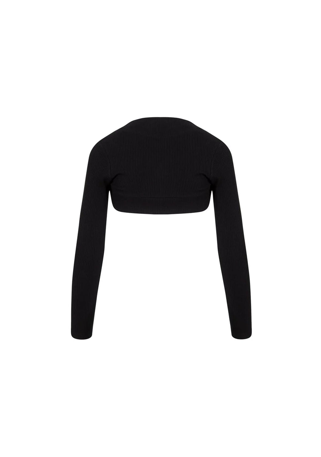 Tiny Siyah Esnek Bolero görünüm 9