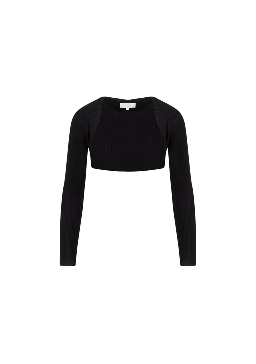 Tiny Siyah Esnek Bolero görünüm 8