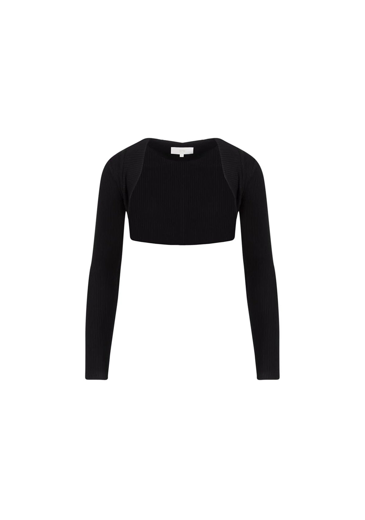 Tiny Siyah Esnek Bolero görünüm 8