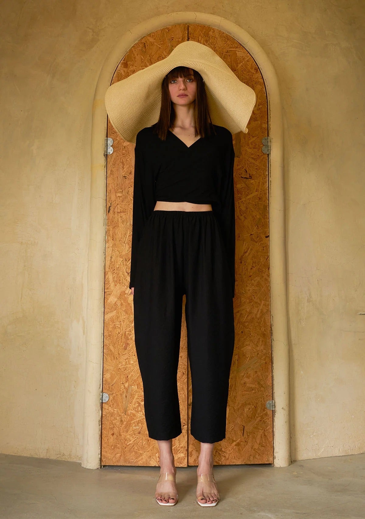 Tiny Bağlamalı Yarasa Kol Bluz