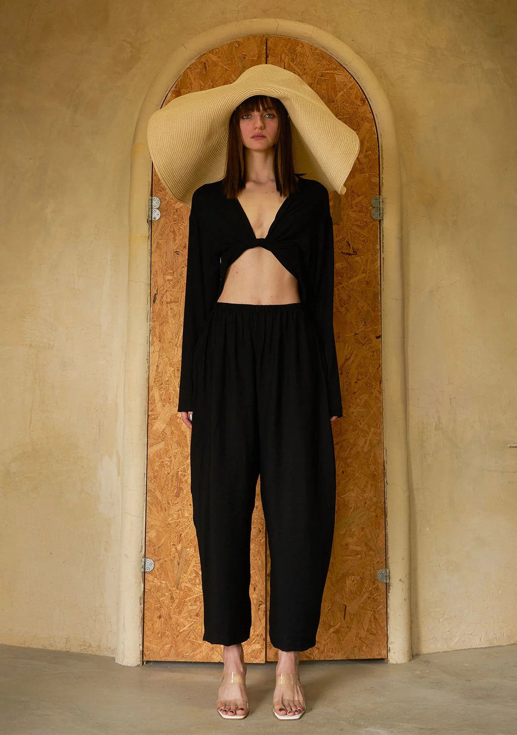 Tiny Bağlamalı Yarasa Kol Bluz