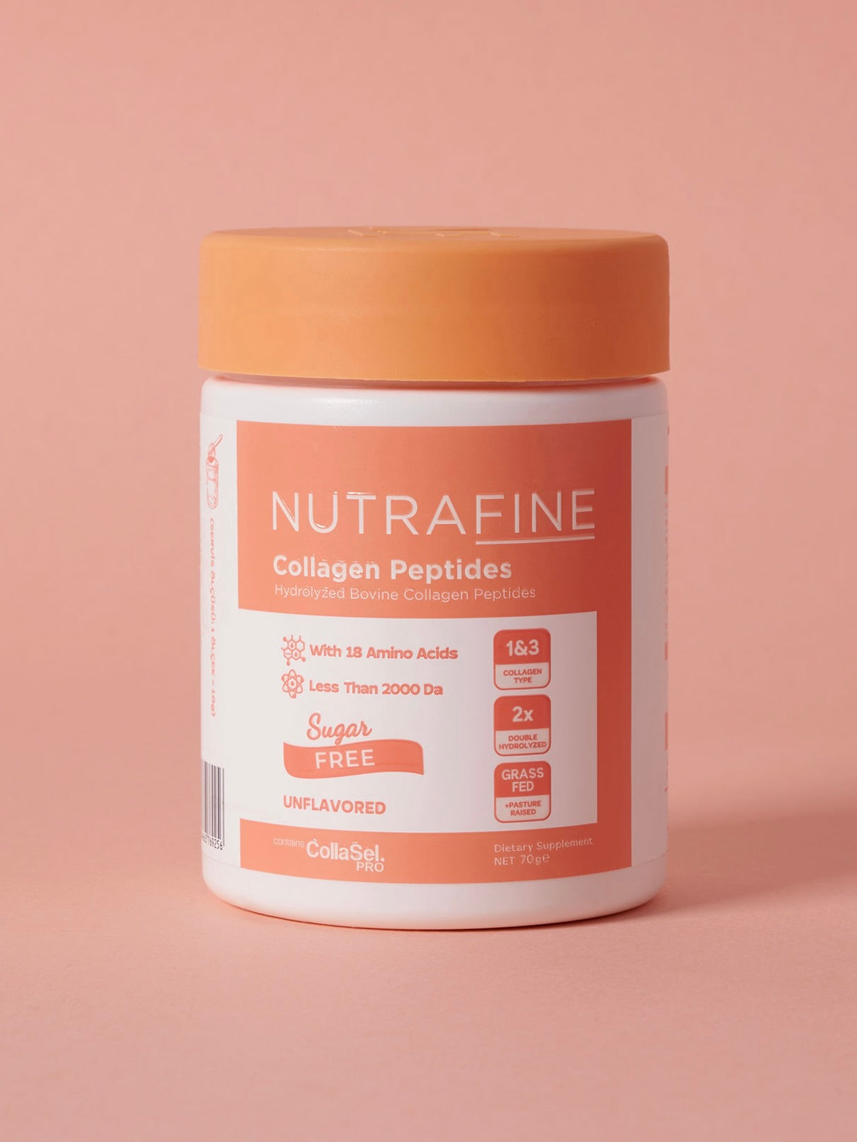 Nutrafine Kolojen Peptitleri 10.000 Mg 70 Gr Seyahat Boyu