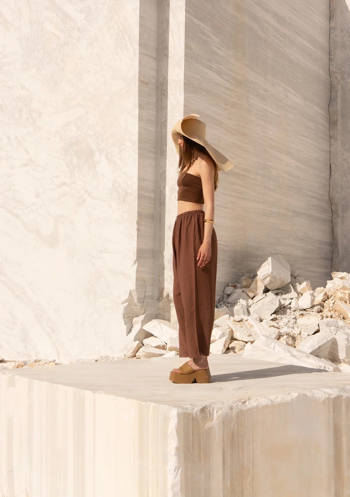 Tiny Havuç Kesim Yandan Cepli Pantolon