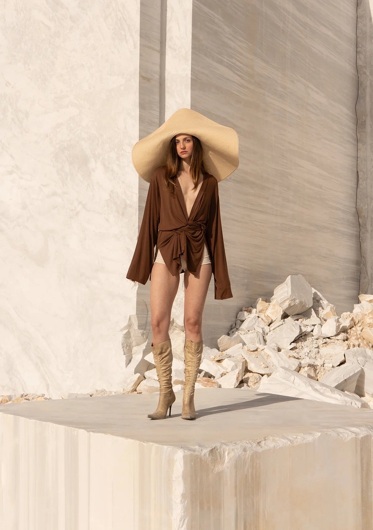 Tiny Bağlamalı Uzun Kollu Gömlek