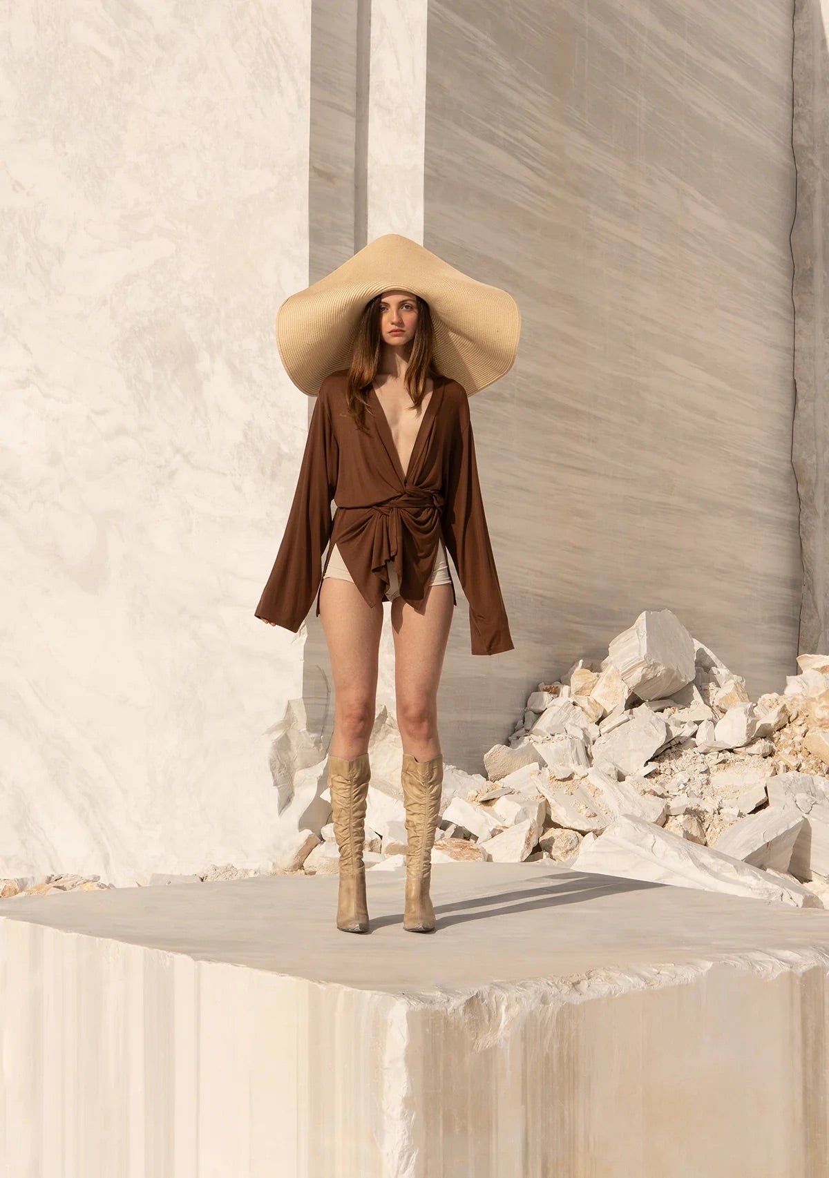 Tiny Bağlamalı Uzun Kollu Gömlek