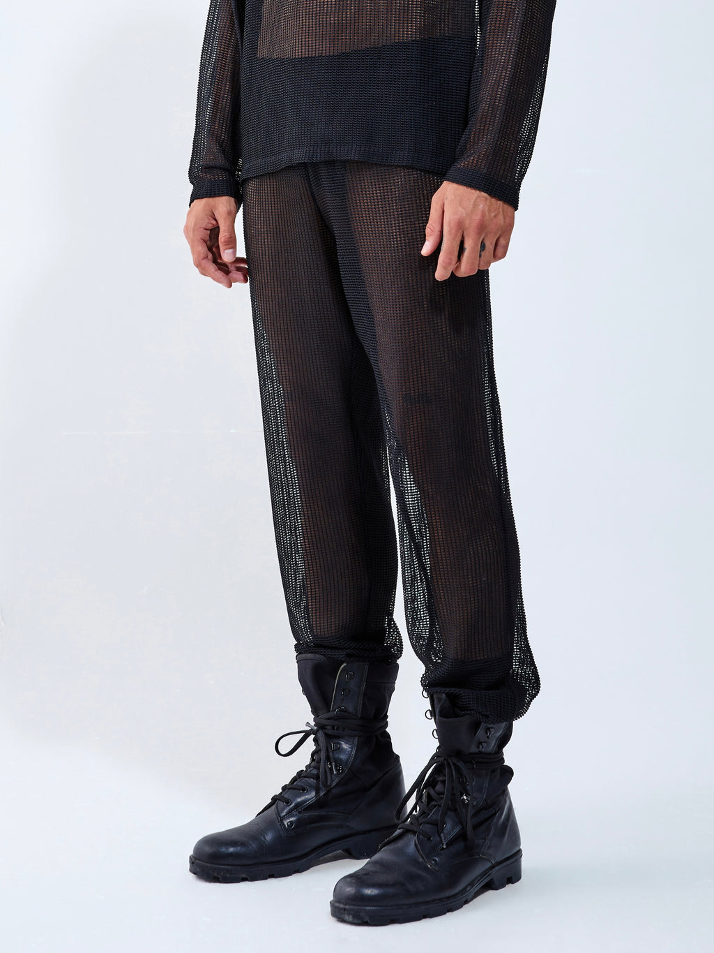 Piel Transparan Jogger Pantolon