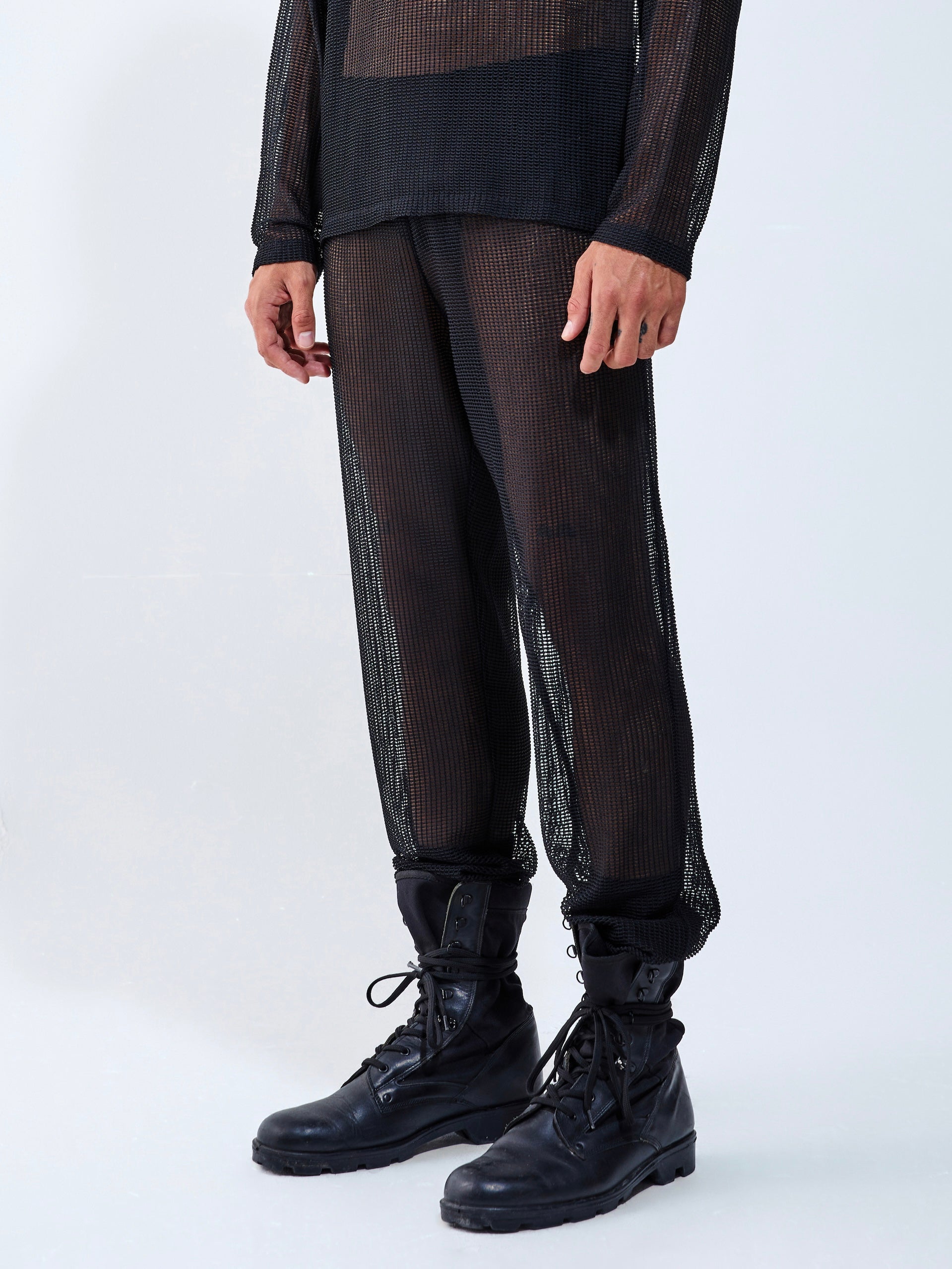 Piel Transparan Jogger Pantolon