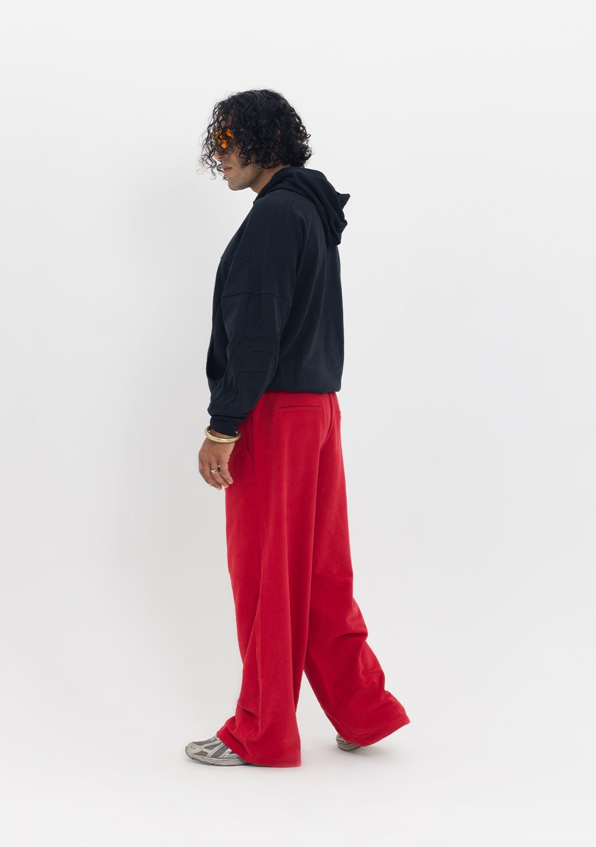 Tiny Dikiş Detaylı Kapüşonlu Oversize Siyah Sweatshirt görünüm 7