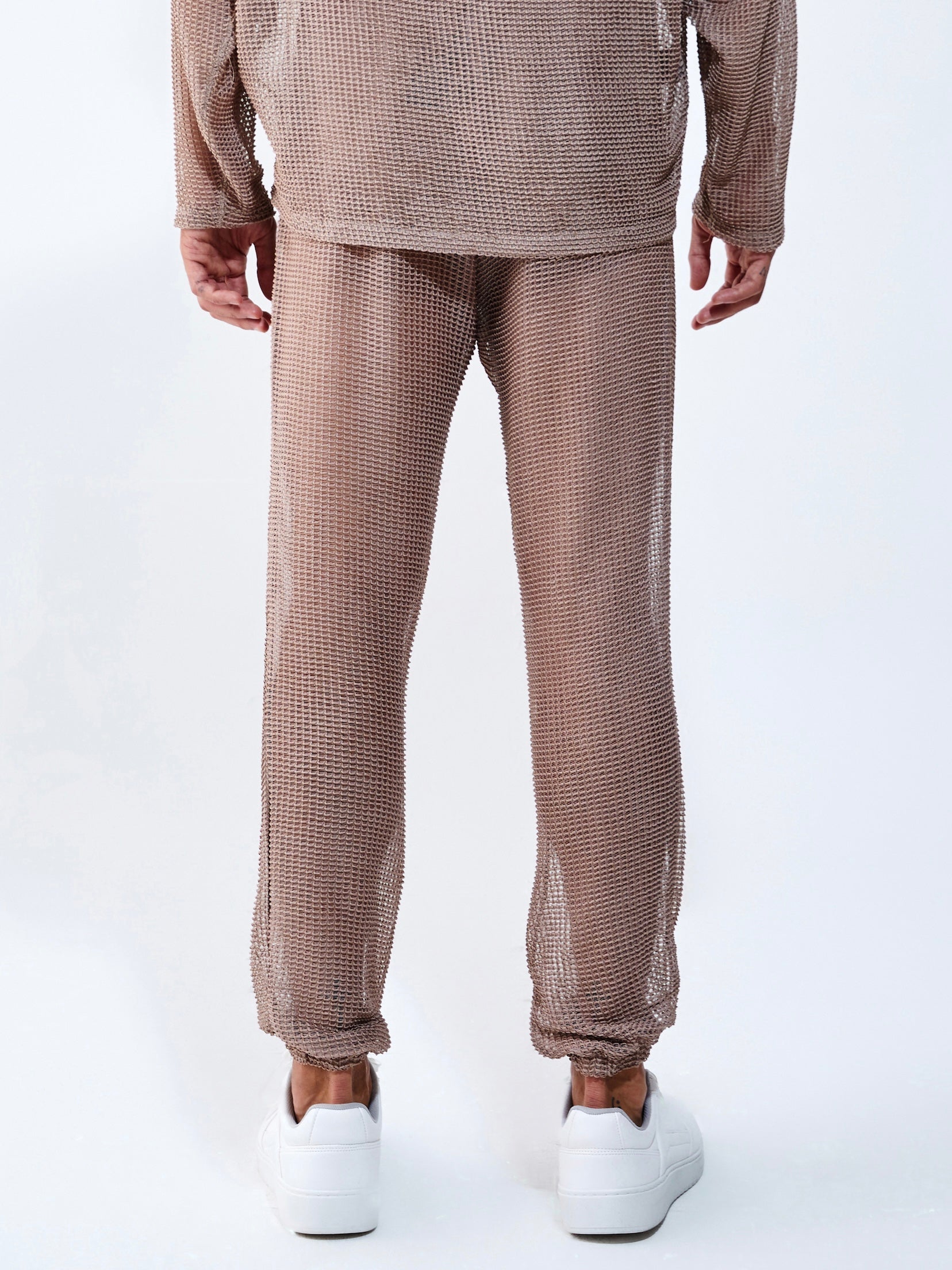 Piel Transparan Jogger Pantolon