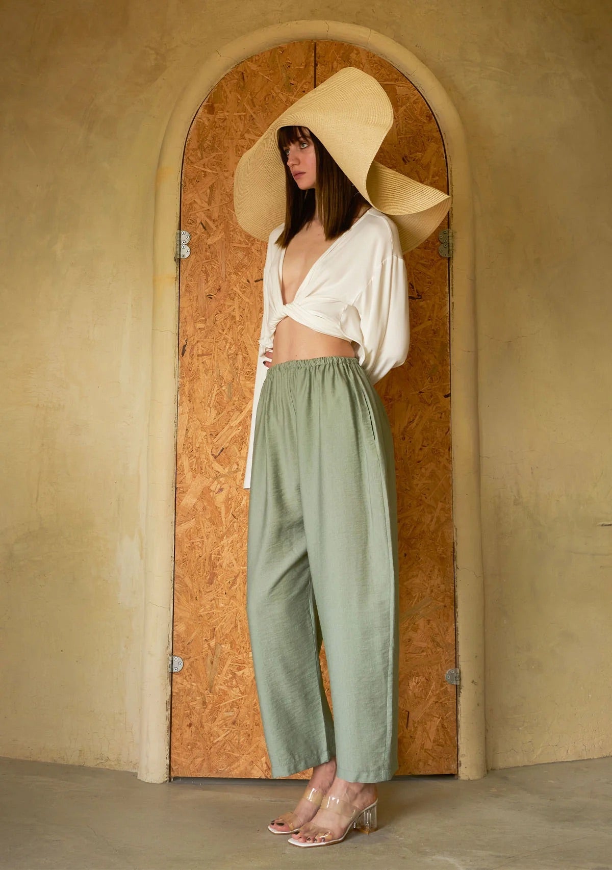 Tiny Havuç Kesim Yandan Cepli Pantolon