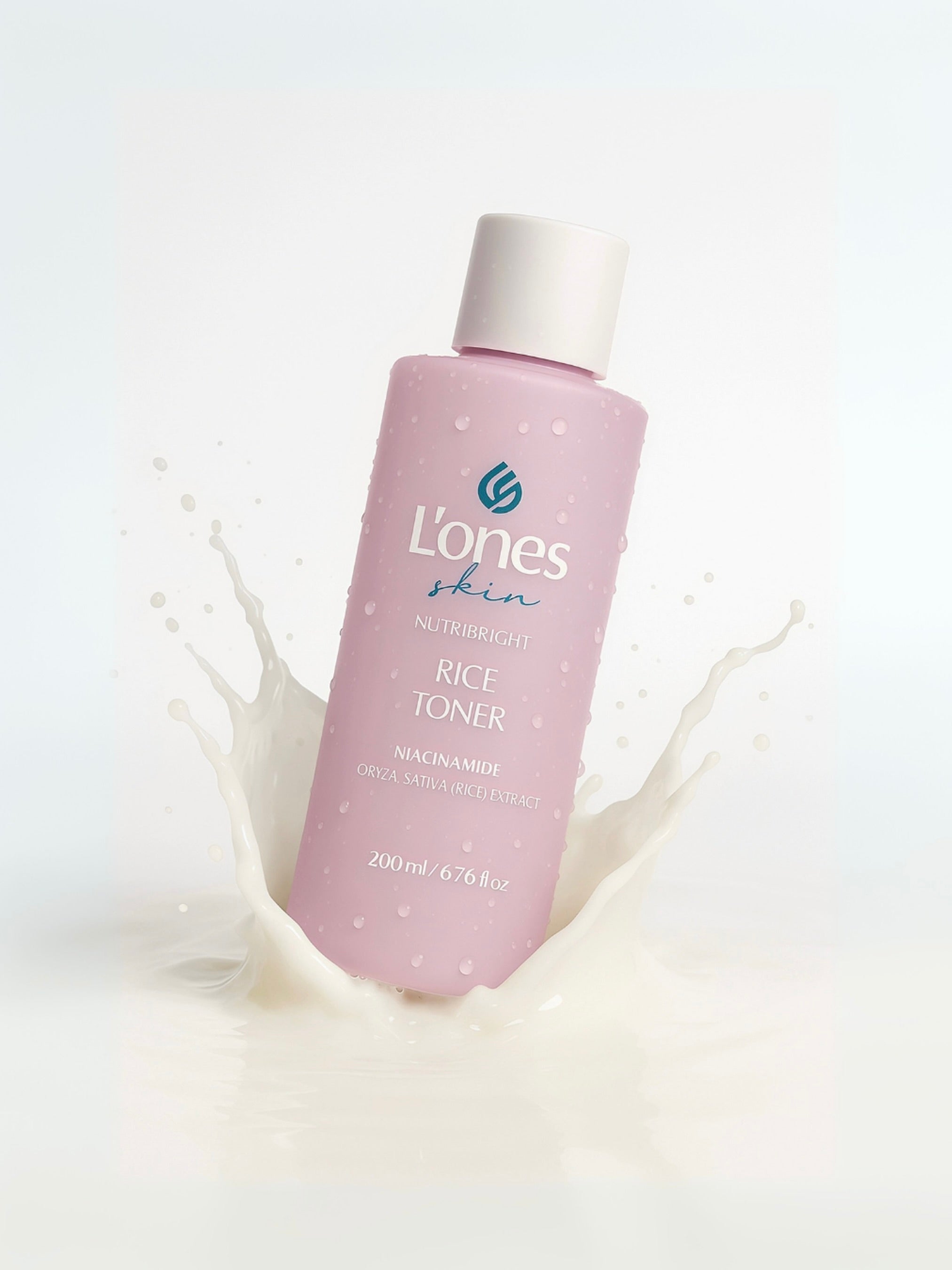 L’ones Nutribright Rice Toner / Arındırıcı & Aydınlatıcı Pirinç Tonik – 200 mll