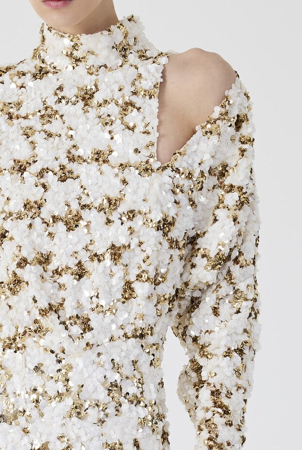 Haleia Sequin Long Dress