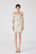 Haleia 3D Flower Mini Dress