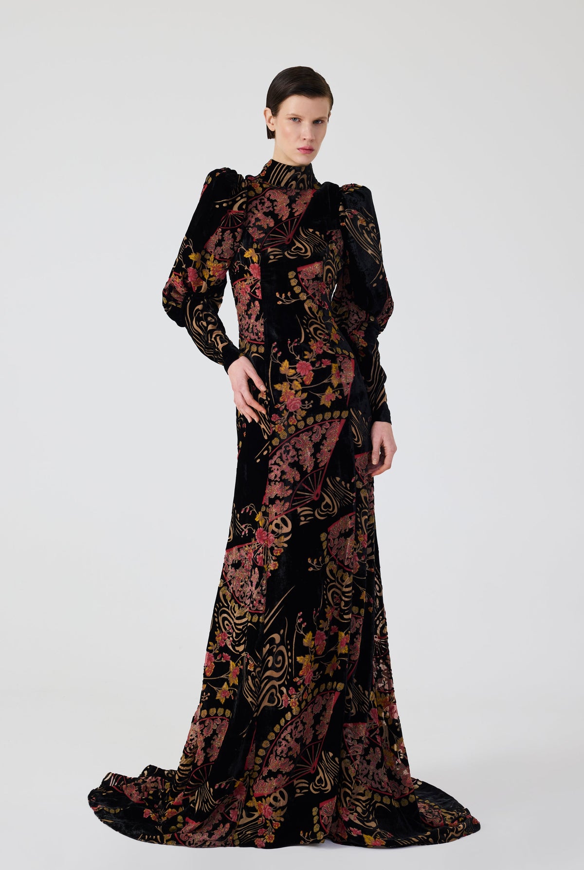 Haleia Fleur Eventail Maxi Dress