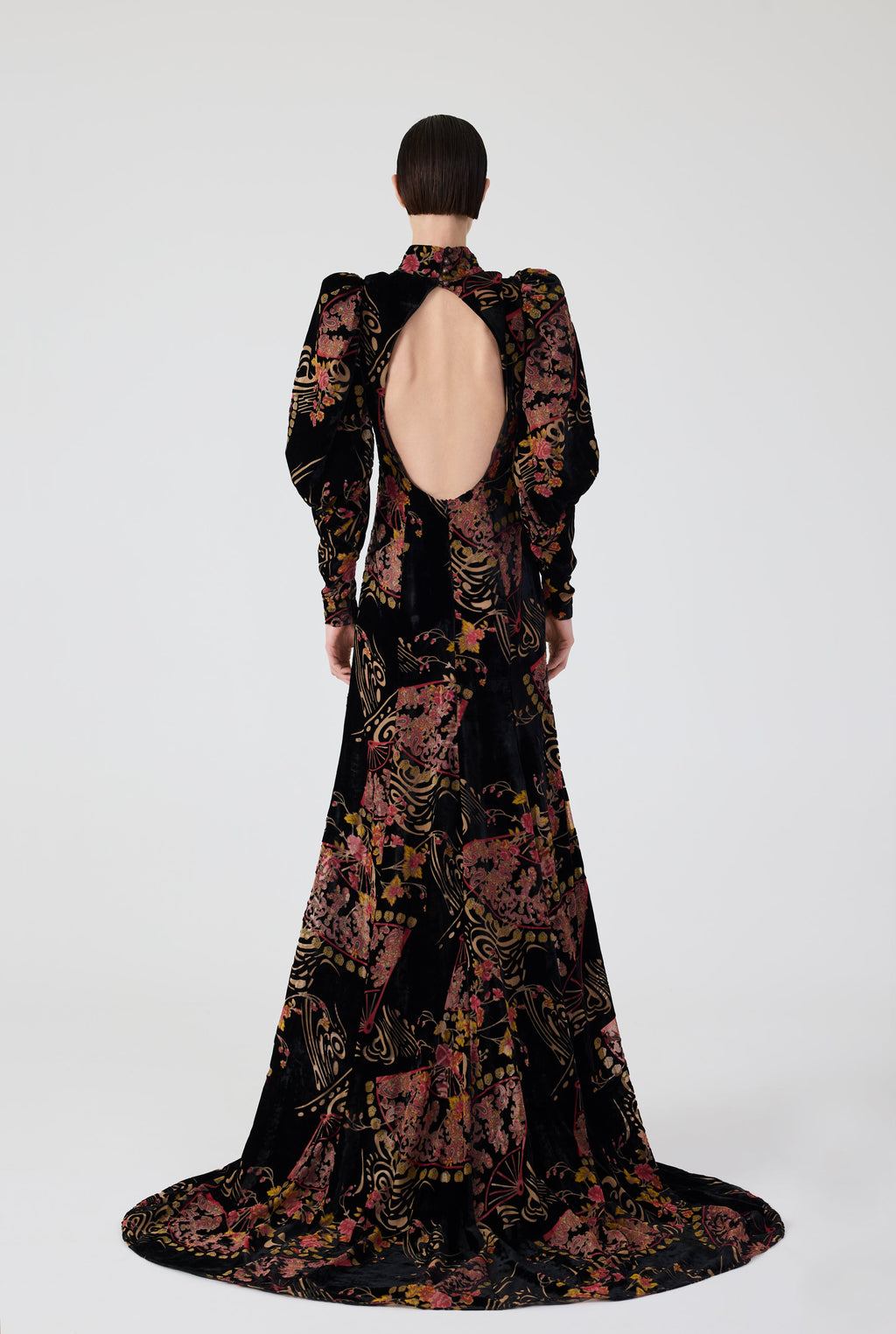 Haleia Fleur Eventail Maxi Dress